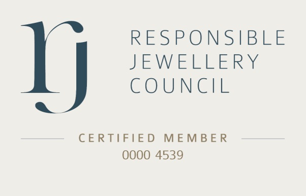 Responsible Jewellery Council – Certified Member – 0000 4539